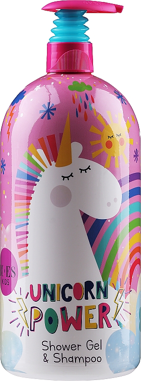 2in1 Shampoo-Duschgel - Bi-es Unicorn Power Shower Gel & Shampoo — Bild N1