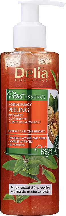 Gesichtspeeling - Delia Plant Essence Creamy Face Scrub — Bild N1