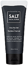 Düfte, Parfümerie und Kosmetik Gesichtspeeling mit Meersalz und Bambuskohle - Kosette Salt Facial Scrub Gray Sea Salt + Bamboo Charcoal
