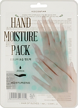 Feuchtigkeitsspendende Handpflegemaske mit Minze - Kocostar Hand Moisture Pack Mint — Bild N1