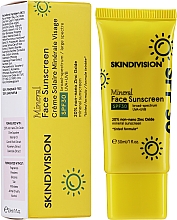 Düfte, Parfümerie und Kosmetik Sonnenschutzcreme für das Gesicht SPF 30 - SkinDivision Face Sunscreen SPF30