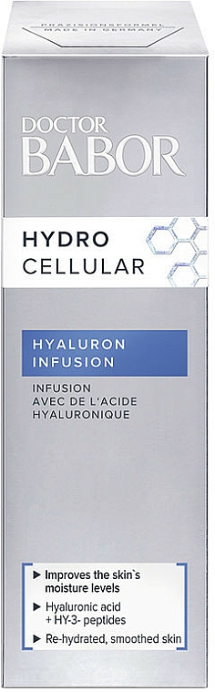 Gesichtsserum mit Hyaluronsäure - Doctor Babor Hydro Cellular Hyaluron Infusion — Bild N2