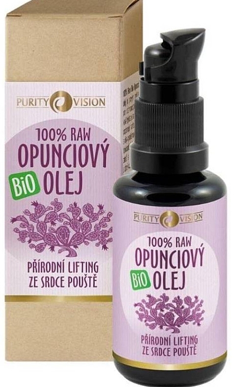 Kaktusfeigenöl - Purity Vision Raw Bio Opuntia Oil — Bild N1