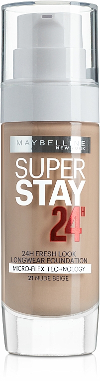 Langanhaltende Foundation - Maybelline Super Stay 24H Fresh Look