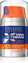 Düfte, Parfümerie und Kosmetik Leichtes Feuchtigkeitsgel für müde Gesichtshaut - Eveline Cosmetics Men X-Treme Energy