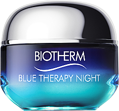 Düfte, Parfümerie und Kosmetik Reparierende Anti-Aging Nachtcreme - Biotherm Blue Therapy Night Cream