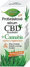 Gesichtsserum gegen Falten mit Cannabisextrakt - Bione Cosmetics CBD Kanabidiol — Bild N1