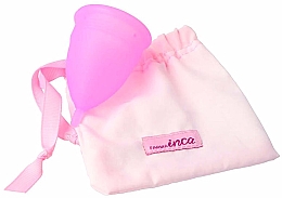 Menstruationstasse groß rosa - Inca Farma Menstrual Cup Large — Bild N2