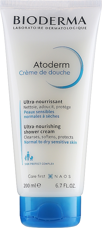 Ultra pflegende Duschcreme für normale bis trockene und empfindliche Haut - Bioderma Atoderm Ultra-Nourishing Shower Cream — Foto N1