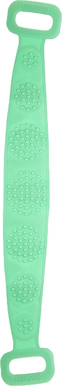 Silikonbürste zum Waschen von Rücken, Beinen und Füßen grün - Deni Carte — Bild N1