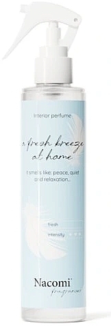 Parfümiertes Spray für zu Hause A Fresh Breeze At Home - Nacomi Fragrances — Bild N1
