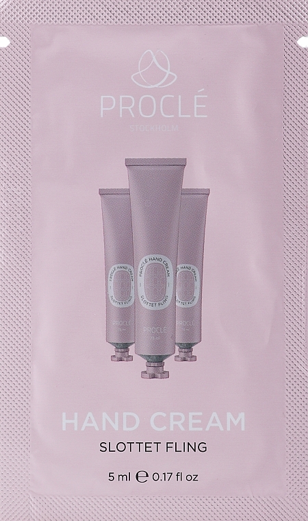 Handcreme - Procle Hand Cream Slottet Fling (Probe)  — Bild N2