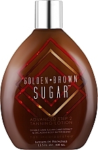 Düfte, Parfümerie und Kosmetik Bräunungscreme im Solarium mit Bronzern und braunem Zucker - Tan Incorporated Golden Brown Sugar Advanced Step 2 Bronzer