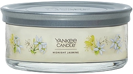 Düfte, Parfümerie und Kosmetik Duftkerze mit Ständer Mitternachtsjasmin mit 5 Dochten - Yankee Candle Midnight Jasmine Tumbler