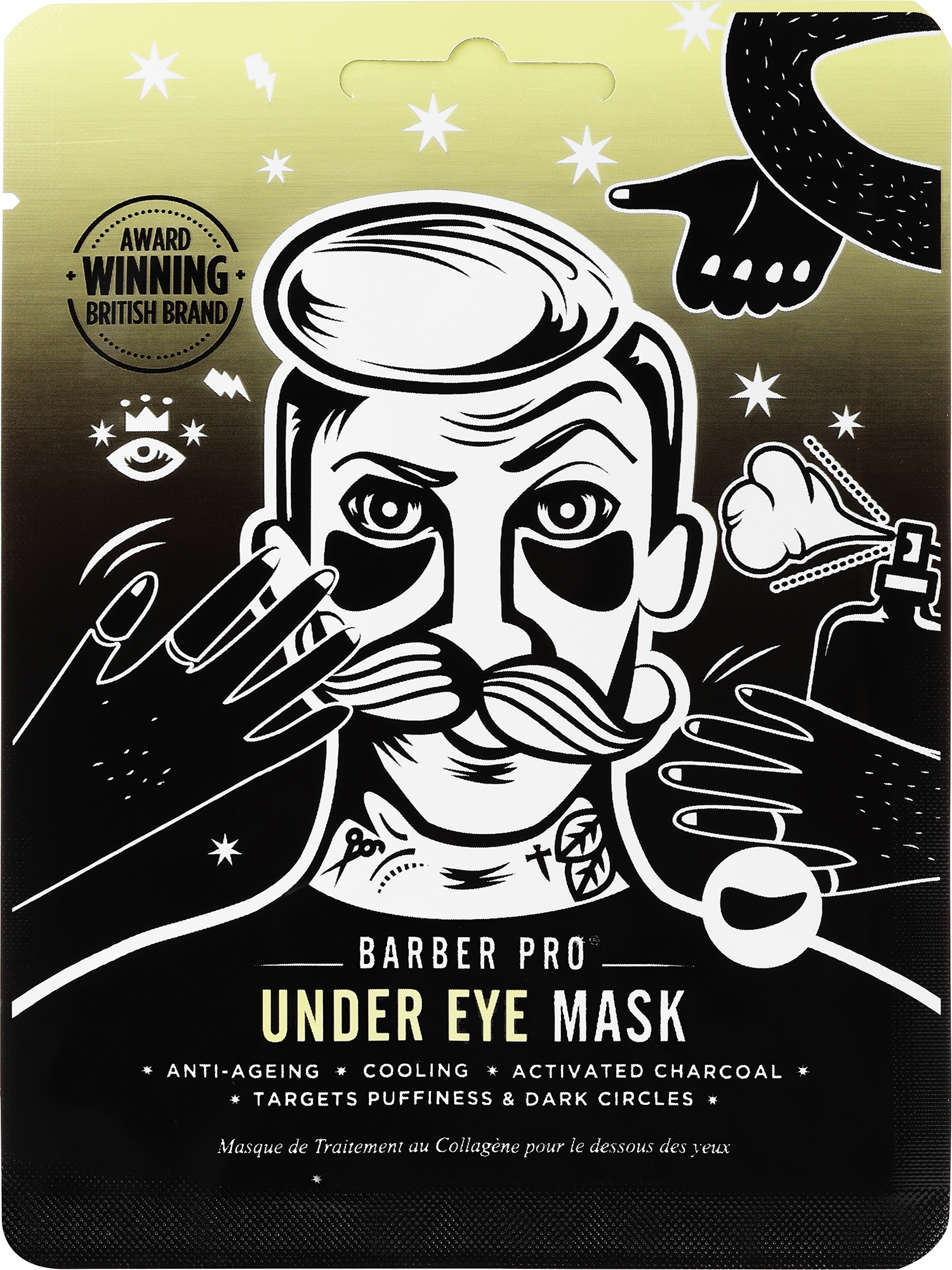 Augenpatches für Männer - BarberPro Under Eye Mask — Bild 6 St.