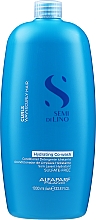 Feuchtigkeitsspendende Haarspülung für lockiges Haar - Alfaparf Semi Di Lino Curls Hydrating Co-Wash Conditioner — Bild N3