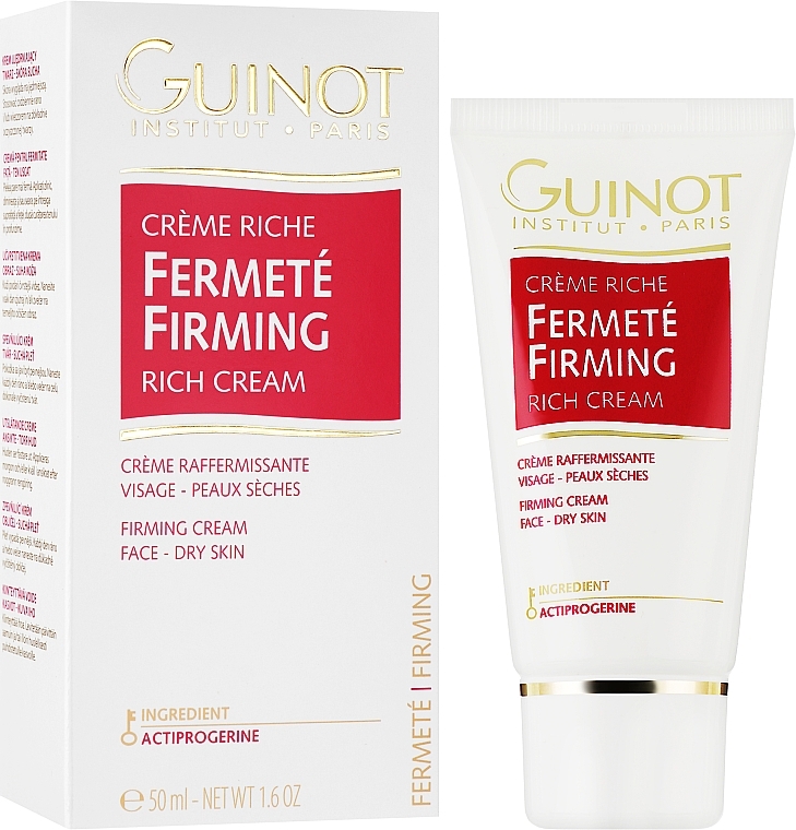 Straffende Gesichtscreme für trockene Haut - Guinot Creme Riche Fermete Lift — Bild N2