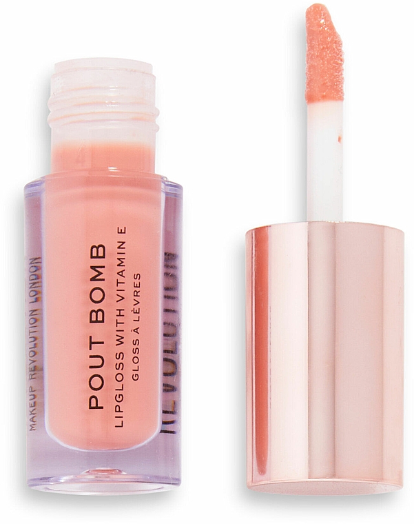 Set - Makeup Revolution Caramel Apple Mini Pout Bomb Lip Gloss Set (lipgloss/3x2.2ml) — Bild N5