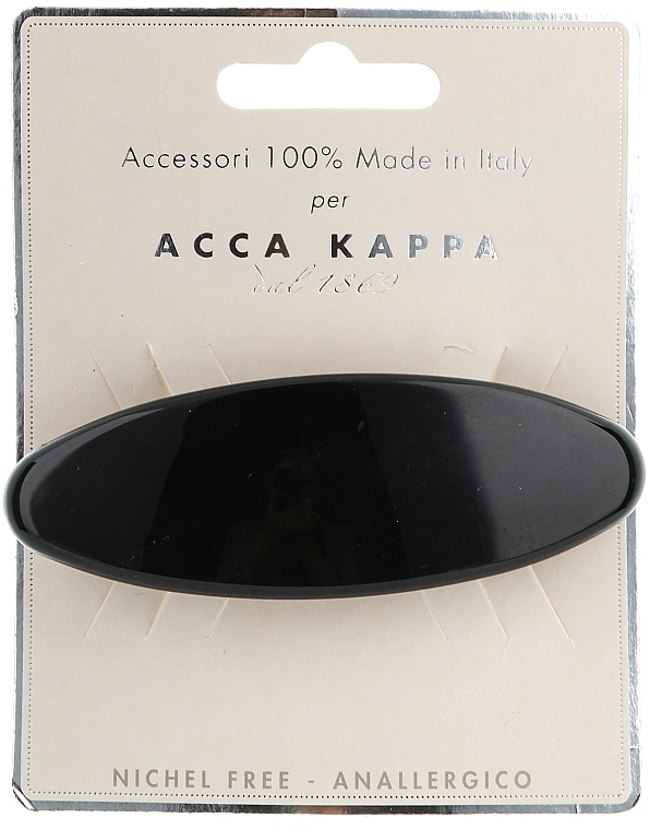 Haarspange schwarz - Acca Kappa  — Foto N1