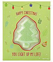 Düfte, Parfümerie und Kosmetik Badebombe Fichte - Bubble T Christmas Tree Fizzer and Card