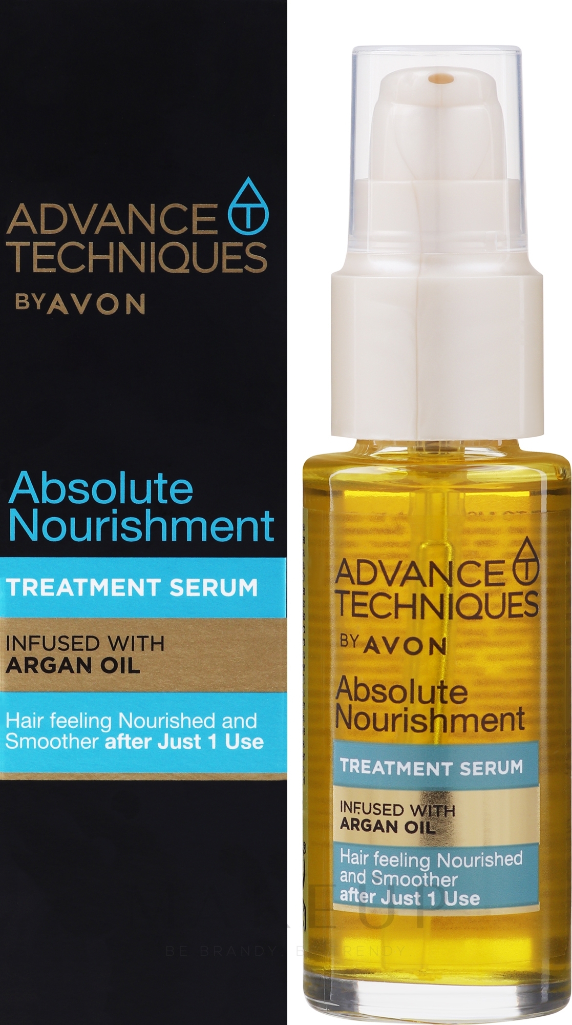 Ulta nährendes Haarserum mit marokkanischem Arganöl - Avon Advance Techniques Absolute Nourishment Treatment Serum — Bild 30 ml