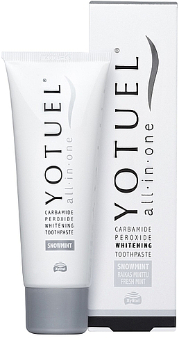 Aufhellende Zahnpasta All in One - Yotuel All in One Snowmint Whitening Toothpaste — Bild N1