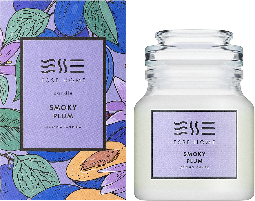 Esse Home Smoky Plum - Duftkerze — Bild N2