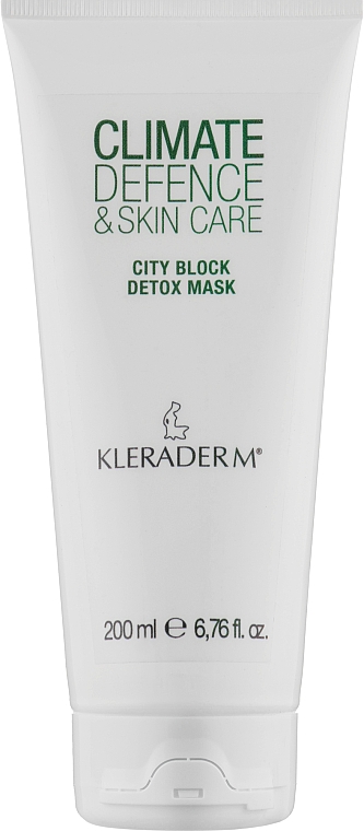Detox-Maske für das Gesicht - Kleraderm Climate Defence City Block Detox Mask — Bild N3