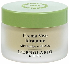 Feuchtigkeitsspendende Gesichtscreme mit Strohblumen und Aloe - L'erbolario Crema Viso Idratante all'Elicriso e all' Aloe — Bild N2