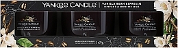 Kerzenset - Yankee Candle Vanilla Bean Espresso (Duftkerze 3x37g) — Bild N1