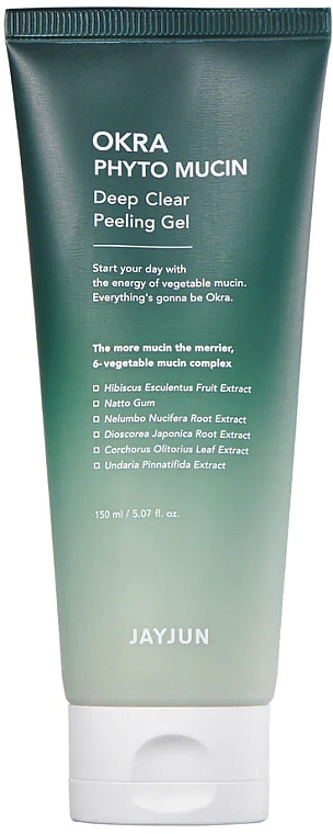 Peeling-Gel für das Gesicht - Jayjun Okra Phyto Mucin Deep Clear Peeling Gel — Bild N1