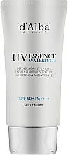 Aufhellende Anti-Falten Sonnenschutzessenz-Creme für das Gesicht SPF 50+ - D'alba Waterful Essence Sun Cream SPF 50+ PA++++ — Bild N1