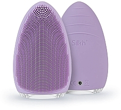 Düfte, Parfümerie und Kosmetik Gesichtsreinigungsbürste violett - Silk'n Bright Silicone Purple Facial Cleansing Brush