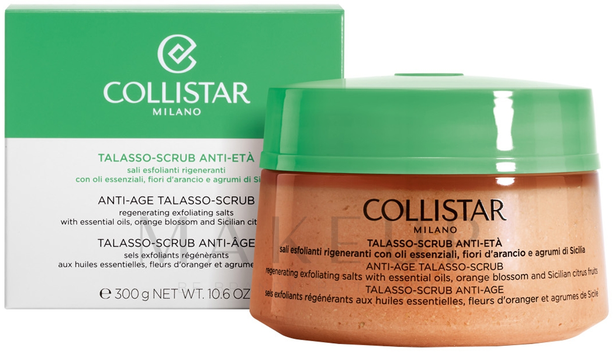 Regenerierendes Anti-Aging Saltzpeeling für den Körper - Collistar Speciale Corpo Perfetto Regenerating Exfoliating Salts Anti-Age Talasso-Scrub — Bild 300 g