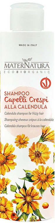Shampoo für lockiges Haar mit Ringelblume - MaterNatura Shampoo with Calendula — Bild N1