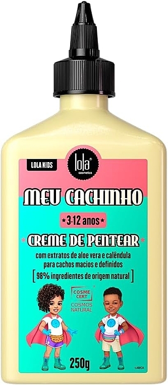 Lola Cosmetics Meu Cachinho Cream  - Kinder-Stylingcreme für lockiges Haar — Bild N1