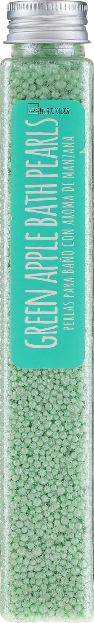 Badeperlen Grüner Apfel - IDC Institute Bath Pearls Green Apple — Bild 90 g