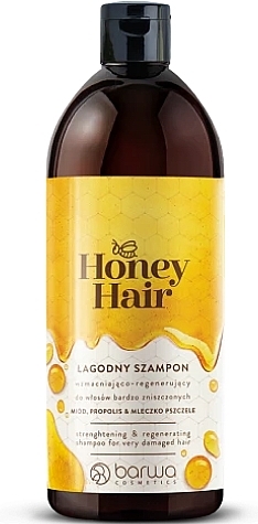 Shampoo für geschädigtes Haar - Barwa Honey Hair Shampoo — Bild N1