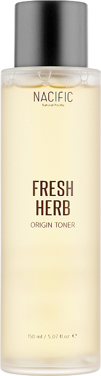 Gesichtstonikum mit Hyaluronsäure, Bambus- und Zitronenextrakt und Niacinamid - Nacific Fresh Herb Origin Toner — Bild N2