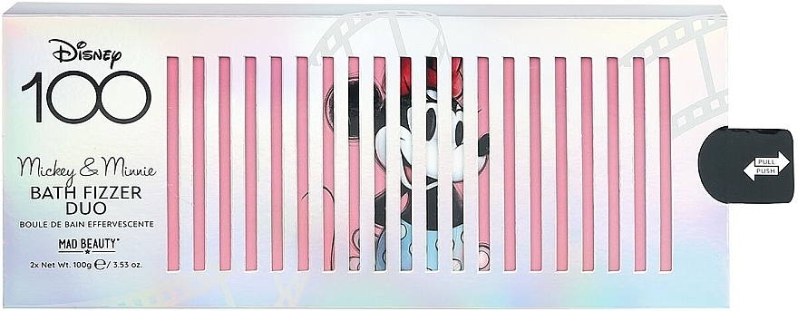 Badebomben - Mad Beauty Disney 100 Mickey & Minnie Bath Fizzer Duo — Bild N3