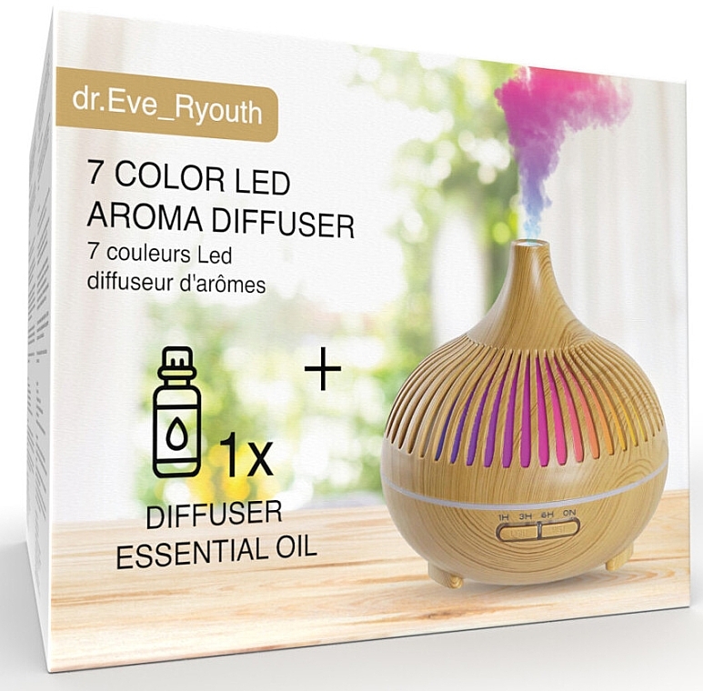 Dr. Eve_Ryouth 7 Color LED Aroma Diffuser  - Lufterfrischer — Bild N1