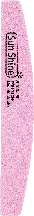Nagelfeile S 100/180 rosa - SunShine — Bild N1
