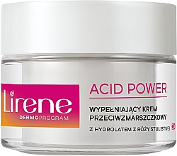 Anti-Falten-Gesichtscreme mit Rosenhydrolat - Lirene Acid Power Anti-Wrinkle Cream — Bild N2