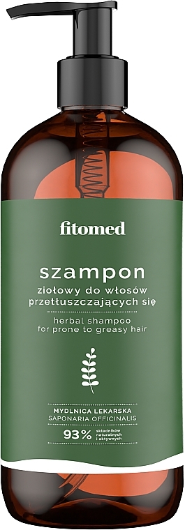 Kräuter-Shampoo für fettiges Haar - Fitomed Shampoo — Bild N1