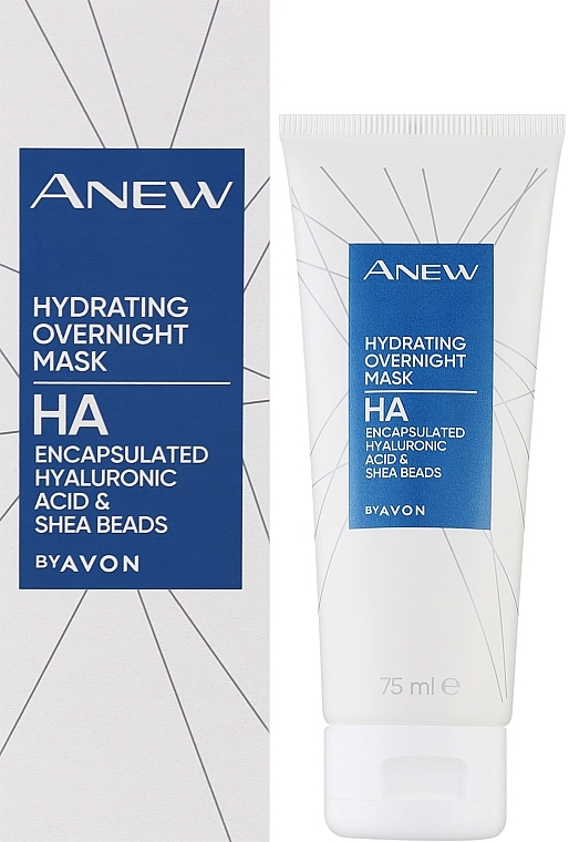 Tief feuchtigkeitsspendende Nachtmaske für das Gesicht - Avon Anew Clinical Hydrating Overnight Mask — Bild N2