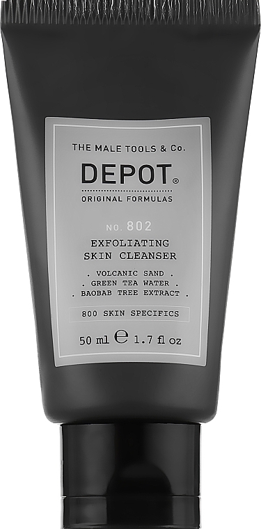 Reinigungsmittel für Gesicht und Hals - Depot No 802 Exfoliating Skin Cleanser — Bild N1