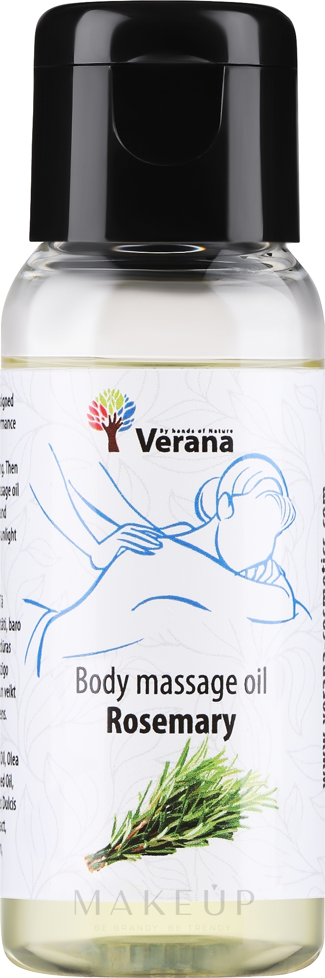 Körpermassageöl Rosemary - Verana Body Massage Oil — Bild 30 ml
