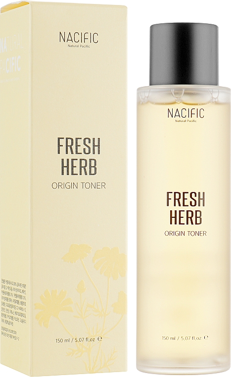 Gesichtstonikum mit Hyaluronsäure, Bambus- und Zitronenextrakt und Niacinamid - Nacific Fresh Herb Origin Toner — Bild N1