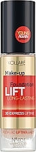 Lifting-Foundation mit Peptiden - Vollare Cosmetics Make Up Foundation Lift 3D Long-Lasting — Bild N1