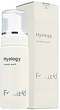 Leichter Gesichtsreinigungsschaum der zweiten Phase der Hautreinigung mit Kokosölderivaten - ForLLe'd Hyalogy Creamy Wash — Bild N1